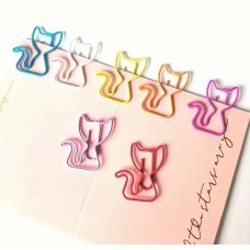 Set De 30 Clips Con Forma De gatitos Coloridos